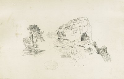 Dovedale - paesaggio da Thomas Peploe Wood