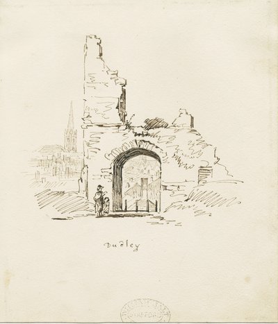 Castello di Dudley - Il Mastio da Thomas Peploe Wood