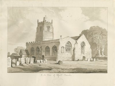 Chiesa di Elford da Thomas Peploe Wood