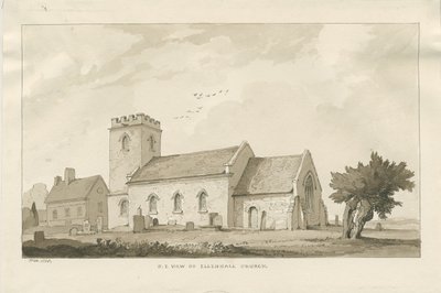 Chiesa di Ellenhall da Thomas Peploe Wood
