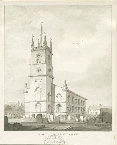 Chiesa di Hanley da Thomas Peploe Wood