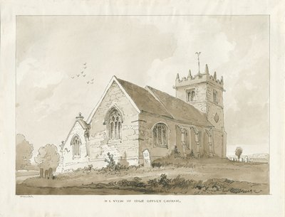 Chiesa di High Offley da Thomas Peploe Wood