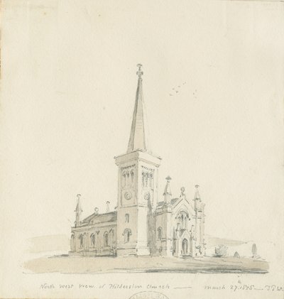 Chiesa di Hilderstone da Thomas Peploe Wood