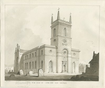 Chiesa di Lane End (Longton) da Thomas Peploe Wood