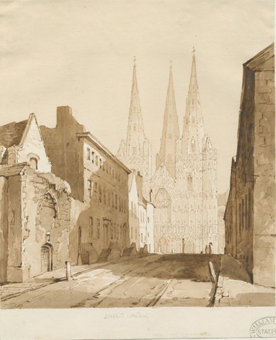 Cattedrale di Lichfield da Thomas Peploe Wood