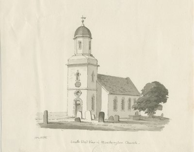 Marchington Church da Thomas Peploe Wood