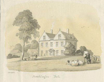 Marchington Hall da Thomas Peploe Wood