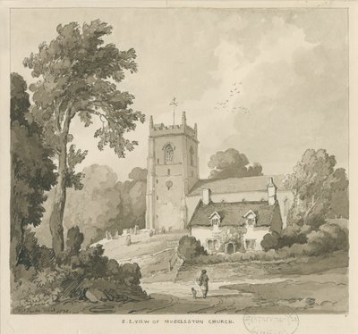 Chiesa di Mucklestone da Thomas Peploe Wood
