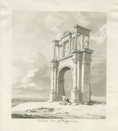 Shugborough - Arco Trionfale da Thomas Peploe Wood