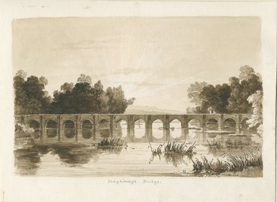 Ponte di Shugborough da Thomas Peploe Wood