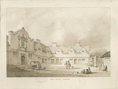 Stafford - Case di carità da Thomas Peploe Wood
