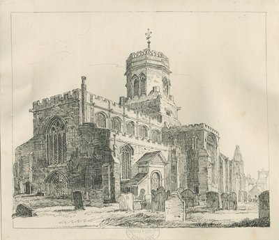 Stafford - Chiesa di Santa Maria da Thomas Peploe Wood