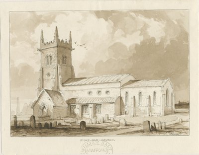 Chiesa di Stoke-upon-Trent [Vecchia] da Thomas Peploe Wood