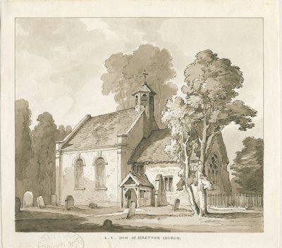 Chiesa di Stretton da Thomas Peploe Wood