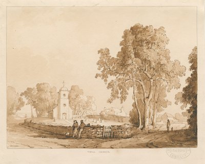Chiesa di Tixall da Thomas Peploe Wood