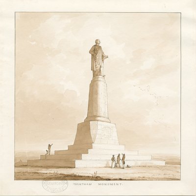 Trentham - Monumento al Duca di Sutherland da Thomas Peploe Wood