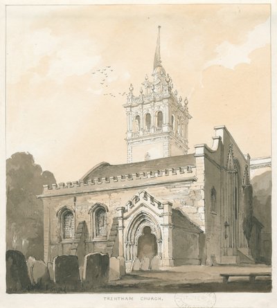 Chiesa di Trentham da Thomas Peploe Wood
