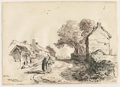 Wetton - Strada del Villaggio da Thomas Peploe Wood