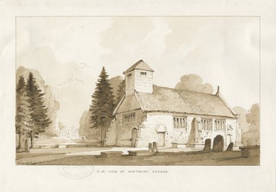 Chiesa di Whitmore da Thomas Peploe Wood