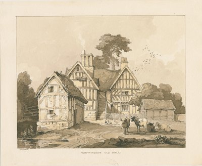 Whittington Hall da Thomas Peploe Wood