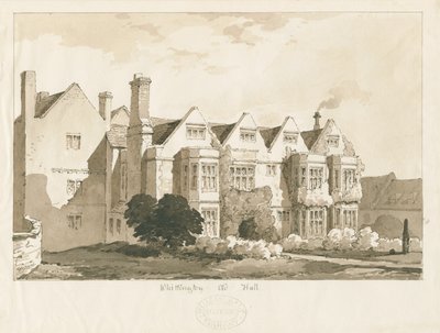 Whittington Hall da Thomas Peploe Wood