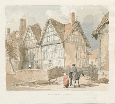Vecchia Sala di Wigginton da Thomas Peploe Wood