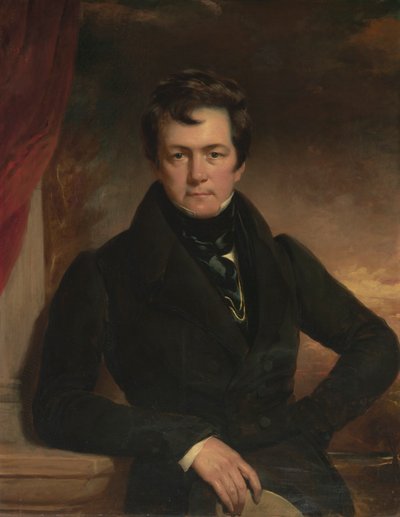 Ritratto di Charles Frederick Schlaberg, Londra, 1827 da Thomas Phillips
