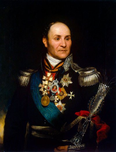 Ritratto del conte Matvei Ivanovich Platov da Thomas Phillips