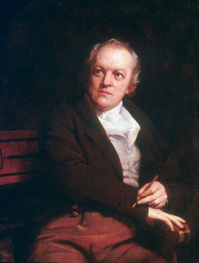 William Blake, mistico inglese, poeta, artista e incisore, 1807 da Thomas Phillips