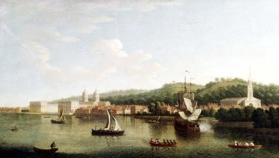 Veduta di Greenwich da Thomas Priest