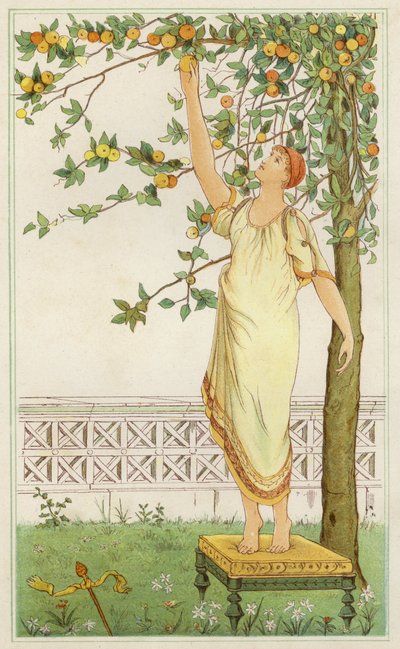 Danae tra gli aranci da Thomas Ralph Spence
