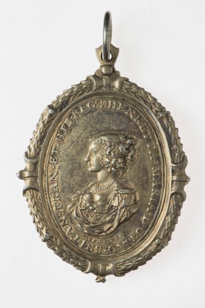 Distintivo di sostenitore di Carlo I e Enrichetta Maria, c.1649 da Thomas Rawlins