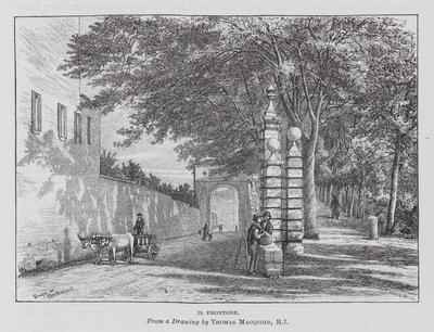 Il Frontone da Thomas Robert Macquoid