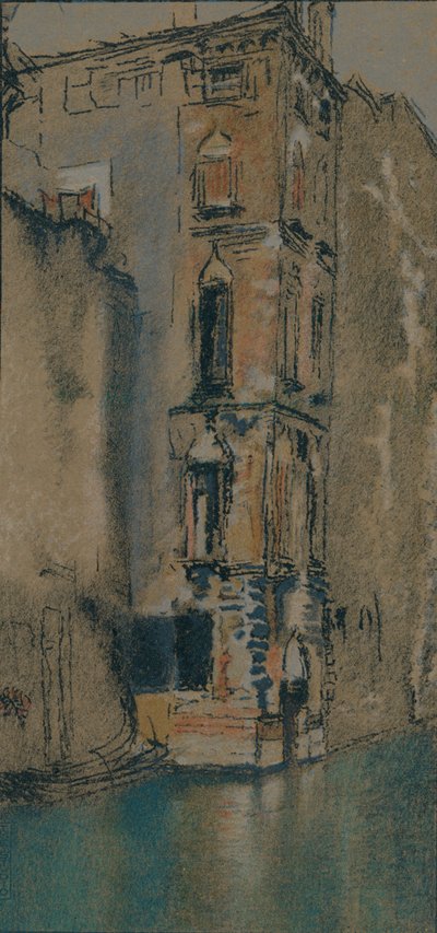 La vecchia sala di marmo, Venezia, c1904 da Thomas Robert Way