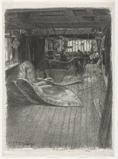 Il loft dei velai, 1911 da Thomas Robert Way