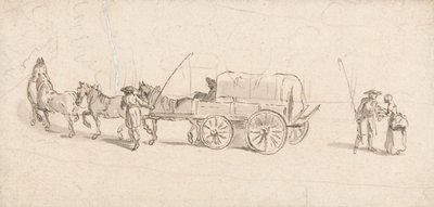 Figure con un carro e cavalli da Thomas Ross