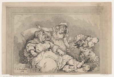 Una ruffiana agli ultimi stadi, 1792 da Thomas Rowlandson
