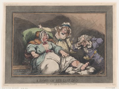 Una mezzana agli ultimi stadi, 1 ottobre 1792 da Thomas Rowlandson