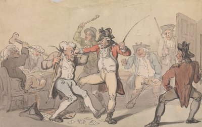 È stata individuata una "Black Leg" che nascondeva le carte da Thomas Rowlandson