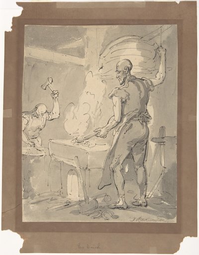 Un fabbro da Thomas Rowlandson
