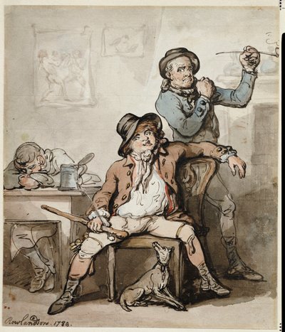 Una coppia di furfanti, 1789 da Thomas Rowlandson