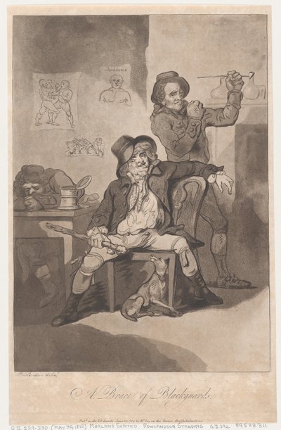 Una coppia di furfanti da Thomas Rowlandson