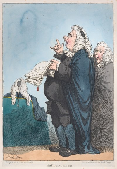 Un consigliere da Thomas Rowlandson
