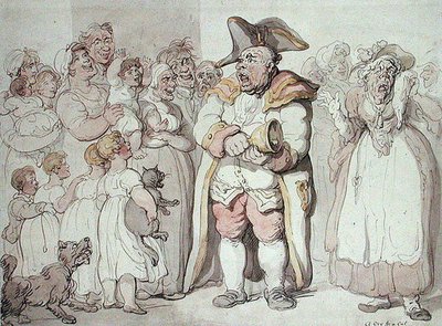 Un grido per un gatto da Thomas Rowlandson