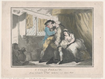 A Cully saccheggiata da Thomas Rowlandson
