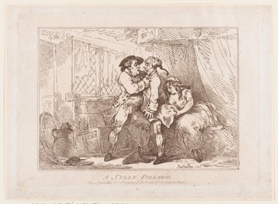 Un Cully derubato, 30 novembre 1785 da Thomas Rowlandson