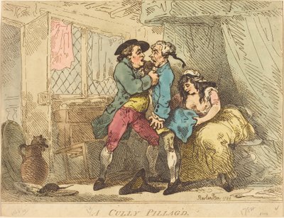 Un Cully Saccheggiato da Thomas Rowlandson