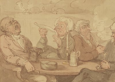 Un club per gentiluomini da Thomas Rowlandson