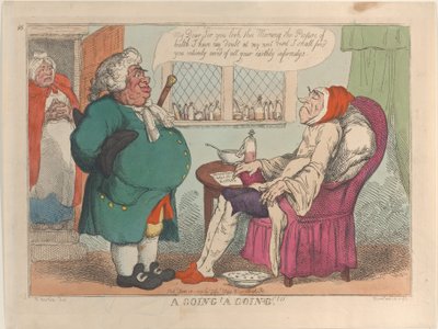 Asta! Asta!!!, 10 giugno 1809 da Thomas Rowlandson