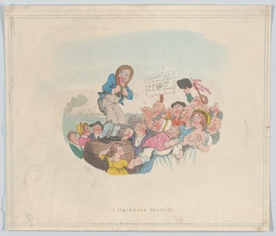 Una gara di sorrisi, 1 febbraio 1803 da Thomas Rowlandson